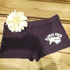 NWOT-Pro Edge Purple Kansas St shorts 4/16$